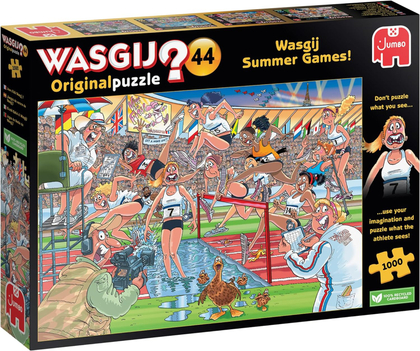 Jumbo Wasgij Puzzle - Summer Games!, 1000 dílků