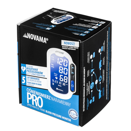 Novama Pro Ramenný tlakomer detegujúci FP (fibriláciu predsiení)