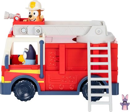 BLUEY Bingo'S Fire Truck - figurakészlet tartozékokkal