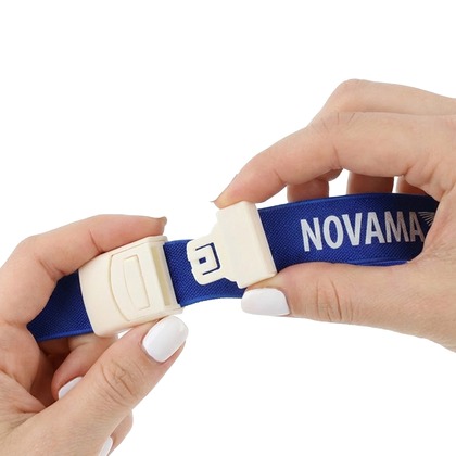 NOVAMA EXPERT TRQ Medizinische Schlinge mit Schnalle, Vorteilspackung 50 Stück
