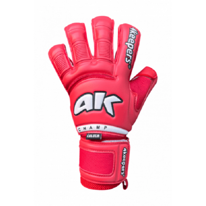 4keepers Champ Color Red VI RF2G Fußball-Torwarthandschuhe, rot, 8,5