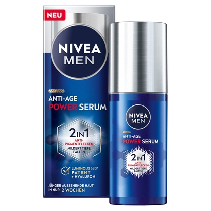 NIVEA Men Anti-Age Power Serum Stärkendes Serum 2 in 1 30 ml