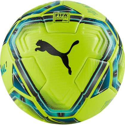 Puma teamFinal 21.1 FIFA Quality Pro Fotbalový míč, zelený, vel. S 5