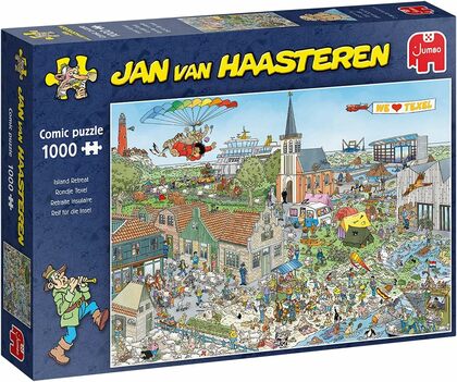 Jumbo Jan van Haasteren Puzzle - Island Retreat 1000 dílků