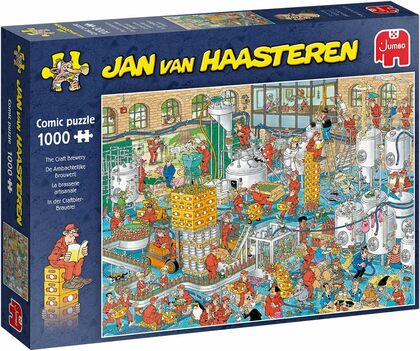 Jumbo Jan van Haasteren Puzzle - A kézműves sörfőzde 1000 darab