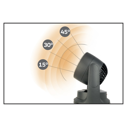 Honeywell Turbo Force HHF565B Teplovzdušný oscilačný ohrievač s termostatom