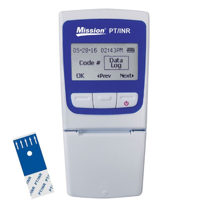 MISSION INR/PT Prístroj na meranie zrážanlivosti krvi