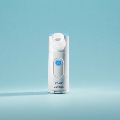 FLAEM LIGHTNEB A MESH típusú hordozható membráninhalátor új generációja