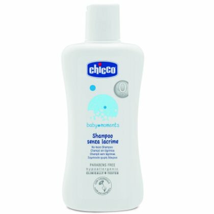 Chicco Baby Moments vlasový šampon, 200ml, od 0m +