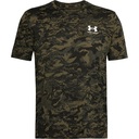 Under Armour ABC Camo SS Pánske športové tričko s krátkym rukávom, zelené, veľ. XXL