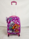 Nickelodeon Gyermek bőrönd kerekeken, Paw Patrol, rózsaszín, nagy, 3r +