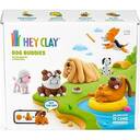 HEJ CLAY Set Buddies Modellező gyurma készlet, Kutyák