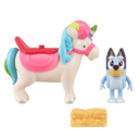 BLUEY Unipony-Fahrset, Einhorn – Figuren- und Zubehörset