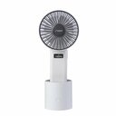 VITAMMY Dream Roto fan, USB mini stolní ventilátor s otočnou základnou, bílá