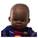 Miniland Realistická bábika FC Barcelona – Chlapček (Afričan), 21 cm