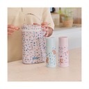 Miniland Detská nerezová termoska Dreamland 350 ml - Veveričky