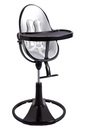 Bloom Fresco Chrome Chair Gestell, schwarz noir