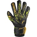 Reusch Attrakt Infinity Finger Support Brankárske rukavice, čierna,zelená,zlatá,veľ. 11