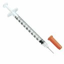 BD Micro Fine Plus Insulinspritze mit Nadel -0,3 x 8 mm 30G U-40, 100 Stk