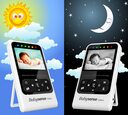 Hisense Babysense Bundle csomag, Légzésfigyelő BS 7 Új + BM V24R tábla videó bébiszitter