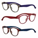 Visiomed France Delhi, dioptrické brýle na čtení, +1,5, hnědá/fialová