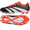 Adidas Predator League L JR MG Detské futbalové kopačky, biela,čierna,oranžová,veľ. 38 2/3