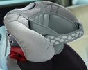 NapUp-Stirnband zur Unterstützung des Kopfes im Autositz – grau