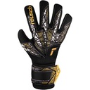 Reusch Attrakt Silver NC Finger Support Brankárske rukavice, čierno/zlaté, veľ. 8,5