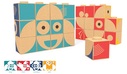 Elou Ekologické korkové kostky - Puzzle Blocks - 12 ks