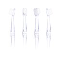 VITAMMY Bunny Náhradné násady na zubnú kefku Bunny 4ks, 0-3 roky