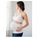 MEDELA varrat nélküli terhességi hasöv, XL-es méret, fehér