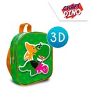 Kinder Euroswan Einkammerrucksack 3D, Crazy Dino