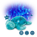 Cloud b® Tranquil Turtle™ - Éjszakai fény dallammal, Turtle, kék, 0 m+