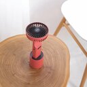 VITAMMY Dream Roto fan, USB mini stolní ventilátor s otočnou základnou, červená
