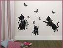 Wanddekorationen, Katzen