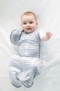 Love To Dream Swaddle UP 50/50, Schlafsack, Gr. M, Grau, 2 PHASE,