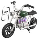 Hyper Gogo Pioneer 12 Plus Dětská elektrická motorka s aplikací a Bluetooth – Zelená