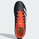 Adidas Predator League L JR MG Detské futbalové kopačky, biela, čierna, oranžová, veľ. 32