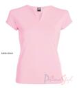 Primastyle Női orvosi póló rövid ujjal BELLA, világos rózsaszín, M-es méret