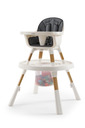Oyster Home Highchair 4v1 - Moon, Dětská jídelní židle 4v1 - Moon, šedá