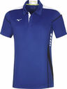 Mizuno Hex Rect Polo Pánske športové Polo tričko, modré, veľ. M