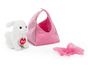 TRUDI PETS - Módna taška s maznáčikom, ružová, 0m+