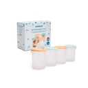 Miniland Hermetické dózy na dětskou stravu Dreamland – Sada 4 ks