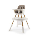 Oyster Home Highchair 4v1 - Mink, Dětská jídelní židle 4v1 - Mink, hnědá
