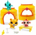 Littlest Pet Shop Tiki Jungle - Állatok a dzsungelből, 3 karakter