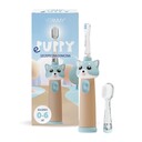 VITAMMY ePUPPY Kinder Schallzahnbürste (0–6 Jahre) + 2 Bürstenköpfe – Blau