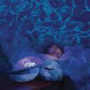 Cloud b®Tranquil Turtle™- Noční lampa - Želva, tmavě modrá