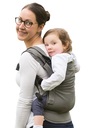 Izmi Ergonomický detský nosič s 3 polohami, od 9m+, šedý