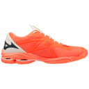 Mizuno Wave Lightning Z7 Pánska volejbalová obuv, biela/oranžová, veľ. 44,5