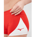 Mizuno Myyou Tight Dámske športové/volejbalové šortky, červené/biele, veľ. M